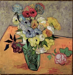 Roses and Anemones