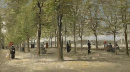 Terrace in the Luxembourg Garden