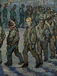 The Prison Courtyard (detail)