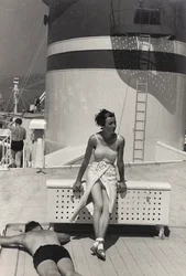 A Couple on the Cruise Ship 