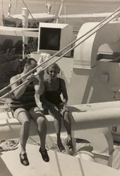 Couple on the Cruise Ship 