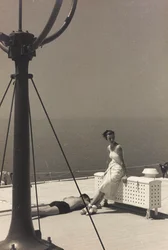 Couple on the Cruise Ship 