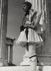 Greek Soldier on the Acropolis, Athens, from the 