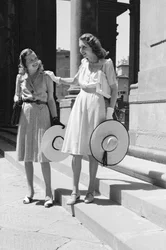 Models During a Photo Shoot in Florence, 2-3 June 1941