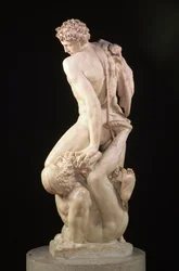 Honour conquering Deceit, 1561 (marble)