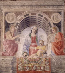 Madonna and Child with Saints John the Baptist and John the Evangelist