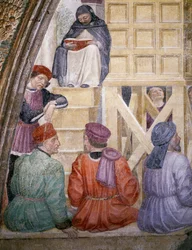Miracle of Cloud, (detail) from Stories of Saint Peter Martyr