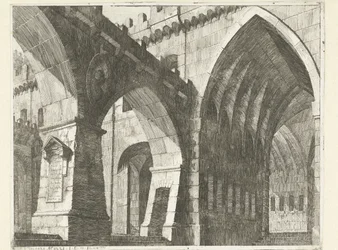 Courtyard of a Castle