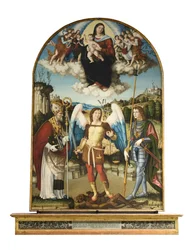 Madonna with Child in Glory