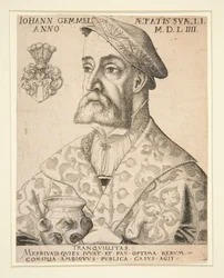 Portrait of Joannes Gemmel