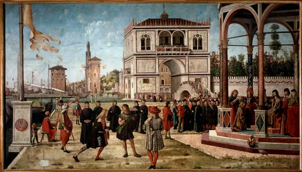 Cycle of the Life of Saint Ursula, Third Episode: The Return of the Ambassadors to the King of England