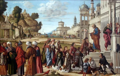 Consecration of St. Stephen as Deacon
