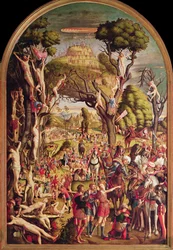The Crucifixion and the Glorification of the Ten Thousand Martyrs on Mount Ararat
