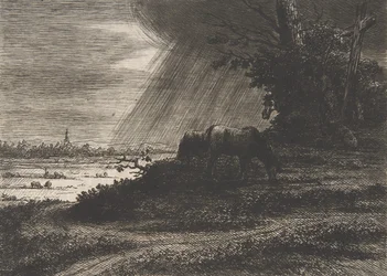 Landscape with Storm, 18th-Early 19th Century
