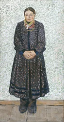 Ukrainian Peasant Woman, 1910-1911