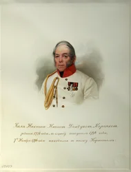 Portrait of Count Nikita Ivanovich Dondukov-Korsakov (1776-1857) (From the Album of the Imperial Horse Guards)