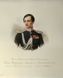 Portrait of Count Viktor Illarionovich Vasilchikov (From the Album of the Imperial Horse Guards)