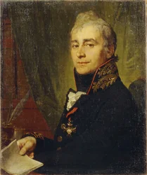 Portrait of Alexander Fedoseyevich Bestuzhev