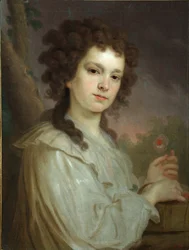 Portrait of Olga Kuzminichna Filippova, 1790