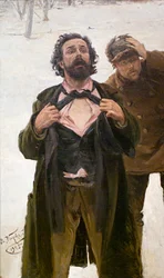 Study for the painting Bloody Sunday 22 January 1905, 1905