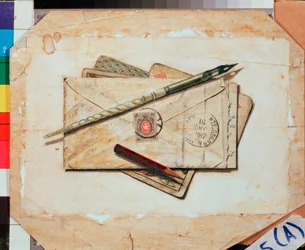 A Letter and Playing Cards
