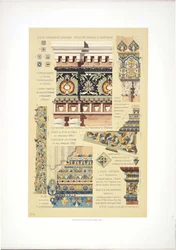 Ancient Russian Ornamental Tiles