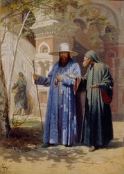 Patriarch Nikon in the New Jerusalem Monastery