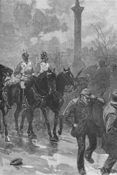 Bloody Sunday, London, 1887