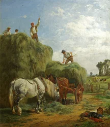 Haymaking at Kingweston