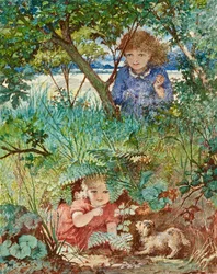 Hide and Seek, c.1880