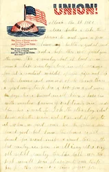Letter from W. H. Dennis to Brother, March 16, 1862
