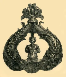 Bronze door knocker
