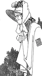 She Wore a Large Hat, With Most Beautiful Flowers On It