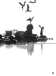 Then She Saw The Storks, c1930