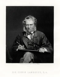 Sir Edwin Henry Landseer 1802-1873, British Painter, 19th century