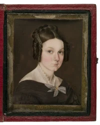 Miniature Portrait of Sally Ann Gage