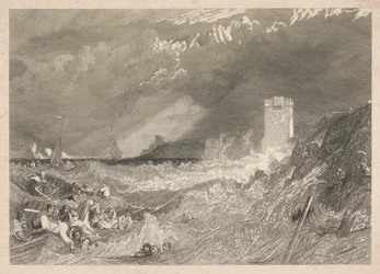 Entrance to Fowey Harbour, Cornwall