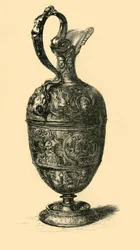 Pewter Ewer