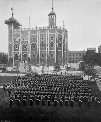 The 1st Suffolk Regiment at the Tower of London, 1895-1896