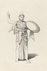 Minerva, From a Bronze by Daedalus