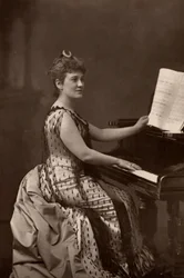 Madame Nordica American soprano