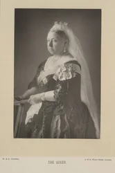 Queen Victoria. Queen of the United Kingdom of Great Britain and Ireland, and Empress of India. Portrait.