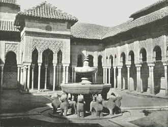 The Court of the Lions, Alhambra, Granada, Spain