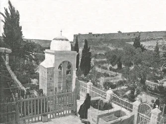 The Garden of Gethsemane, Jerusalem, Palestine, 1895