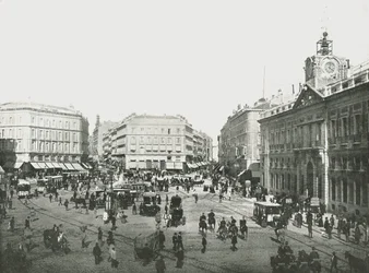The Puerta del Sol, Madrid, Spain