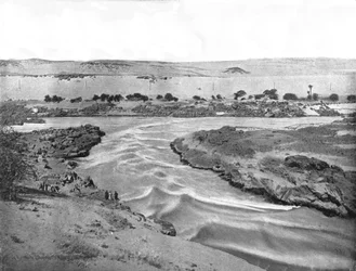 The First Cataract of the Nile, Aswan, Egypt, 1895