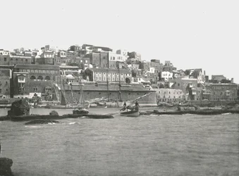 View from the Sea, Jaffa, Palestine, 1895