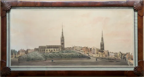 A Panoramic View of the Town of Coventry