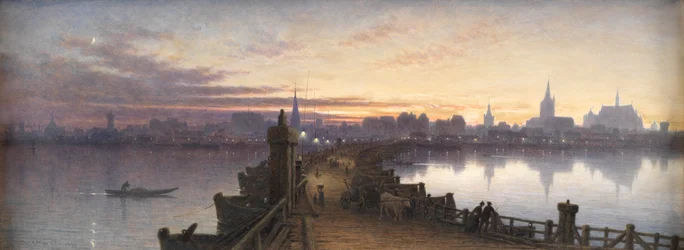 Cologne from the Bridge of Boats, 1890