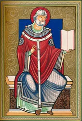 Saint with Book